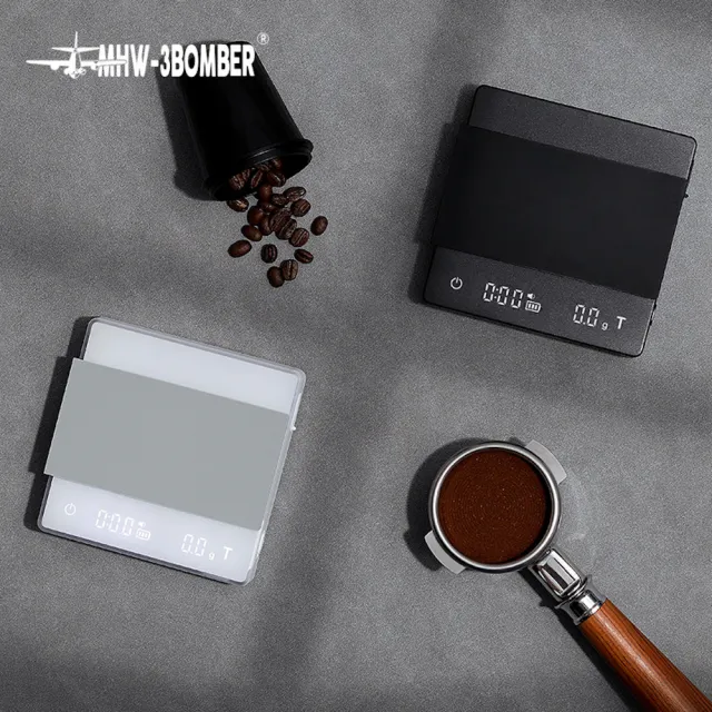 【MHW-3BOMBER】小魔方2.0 mini(義式手沖咖啡電子秤 專用稱重計時)