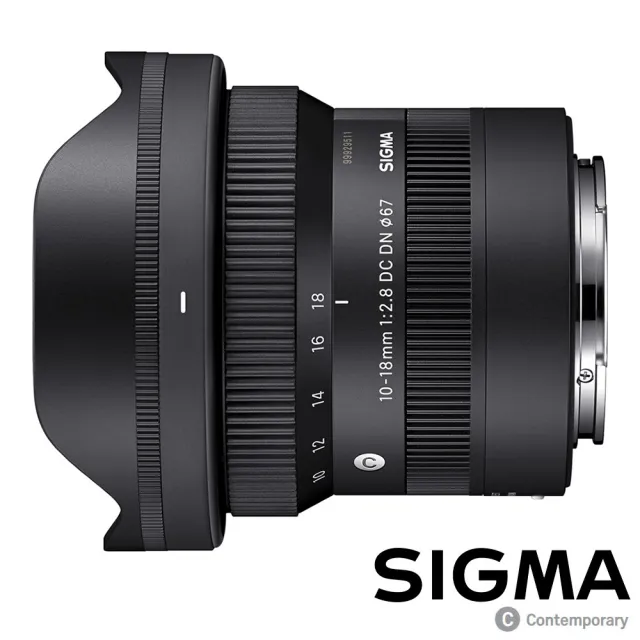 【Sigma】10-18mm F2.8 DC DN Contemporary for SONY E-MOUNT 接環(公司貨 APS-C 無反微單眼專用鏡頭)