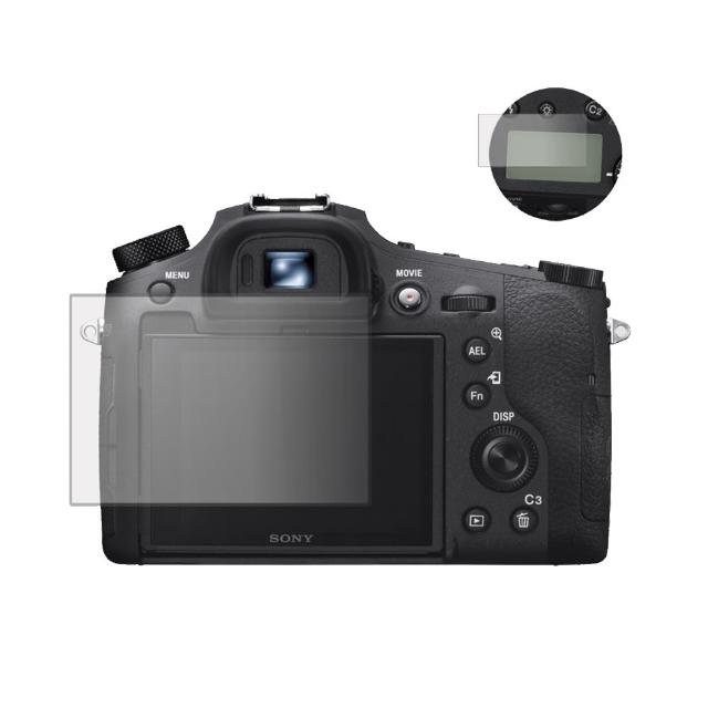 【deerekin】相機鋼化貼 螢幕保護貼 含機頂貼(適用 Sony RX10m4/RX10 IV/RX10m3/RX10m2)