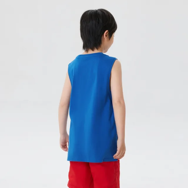【GAP】男童裝 背心-藍色(626592)