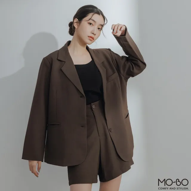 【MO-BO】霧面質感時髦西裝外套