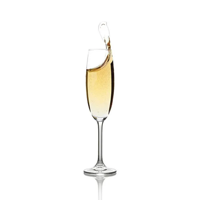 【MIKASA】美國 水晶玻璃香檳杯4入 晶透236ml / 調酒杯 雞尾酒杯