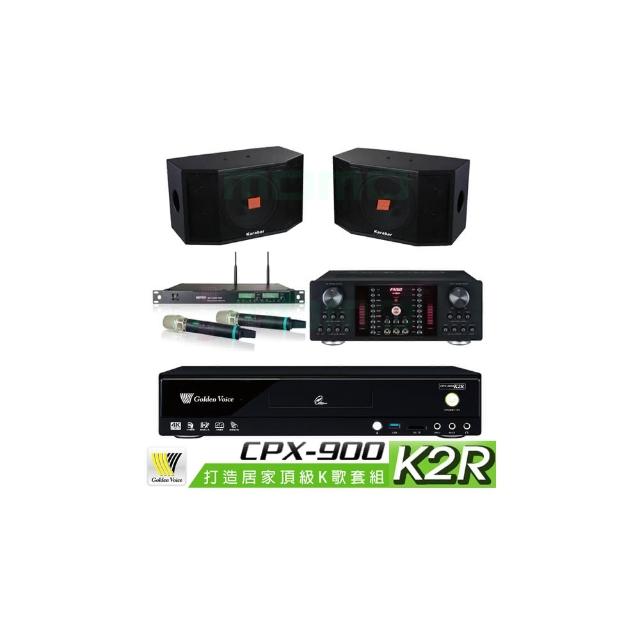 【金嗓】CPX-900 K2R+FNSD A-480N+ACT-8299PRO++Karabar KB-4310M(4TB點歌機+擴大機+無線麥克風+喇叭)