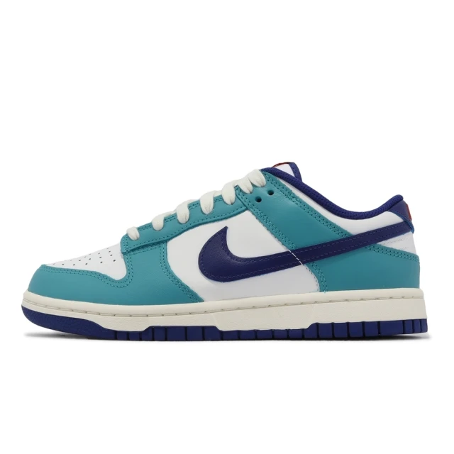 NIKE 耐吉 W Dunk Low 女鞋 白色 漆皮 低筒