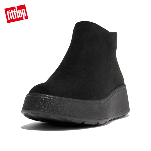 FitFlop F-MODE LEATHER FLATFOR