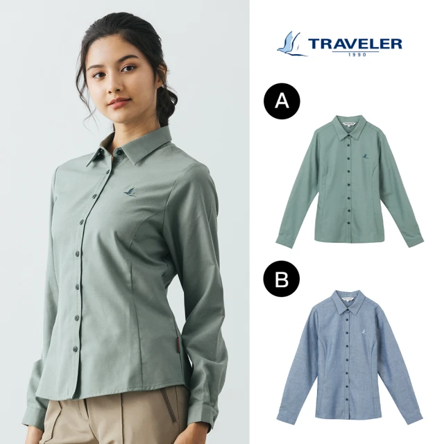 TRAVELER 旅行者 女款THERMOTECH吸排抗UV保暖襯衫＿232TR710(THERMOTECH／吸排／抗UV／保暖襯衫)