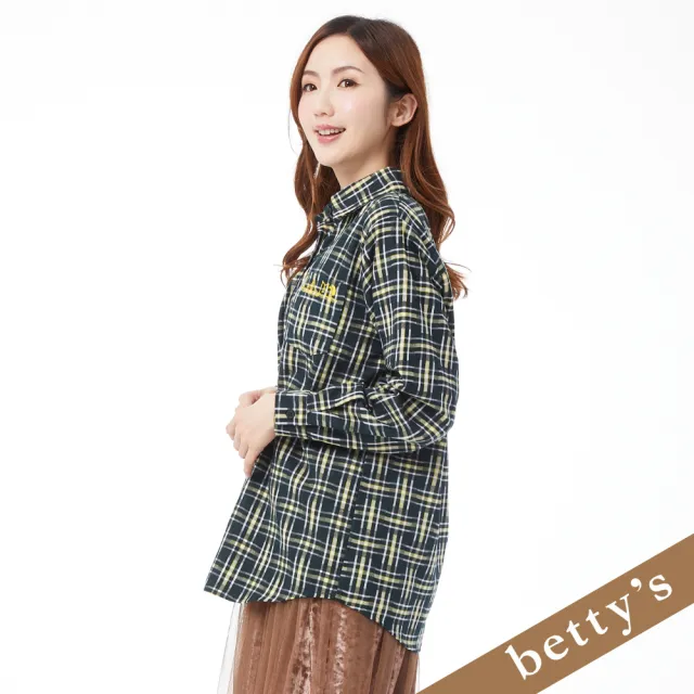 【betty’s 貝蒂思】蘇格蘭格紋襯衫(綠色)