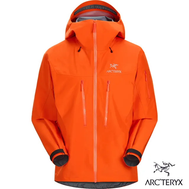 【Arcteryx 始祖鳥官方直營】男 Alpha SV 防水外套(非凡橘)