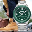 【Timberland】天柏嵐 ASHMONT系列 46mm 冒險家腕錶-綠/白鋼(TDWGH0010505)