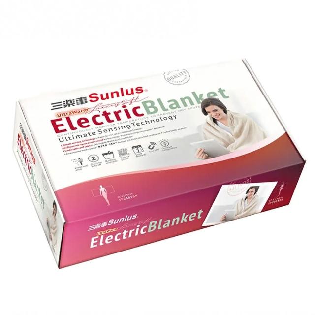 【台隆手創館】Sunlus三樂事隨意披蓋電熱毯(SP2405BR)