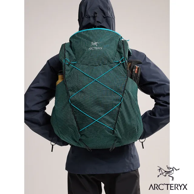 【Arcteryx 始祖鳥官方直營】男 Aerios 45L 輕量登山背包(皮西亞斯綠)