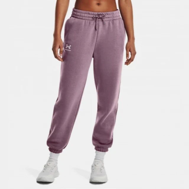 UNDER ARMOUR 長褲 女款 運動褲 Essential Fleece Joggers 紫 1373034500(L512)