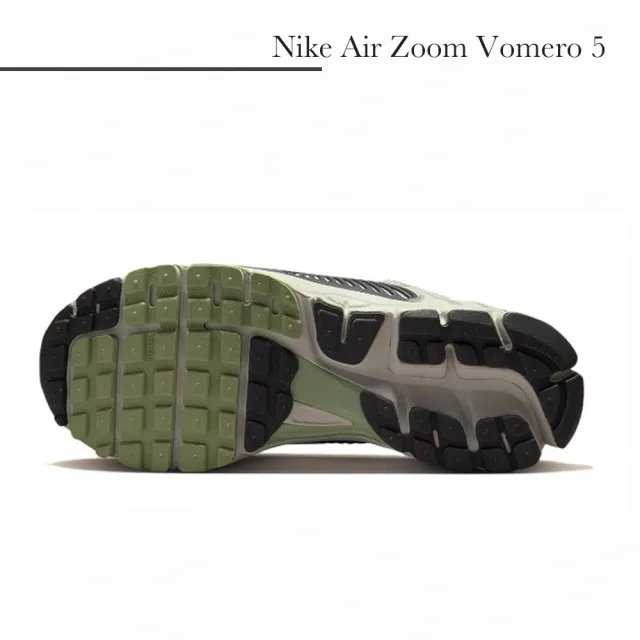 NIKE 耐吉】Nike Air Zoom Vomero 5 女鞋男鞋復古老爹鞋慢跑鞋灰灰綠灰