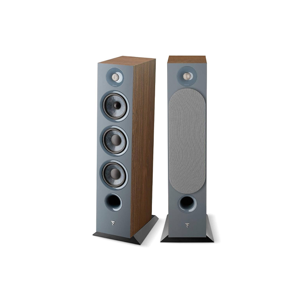 【FOCAL】Chora 826 深木紋 三音路 低音反射式 落地式 喇叭 一對(法國原裝)