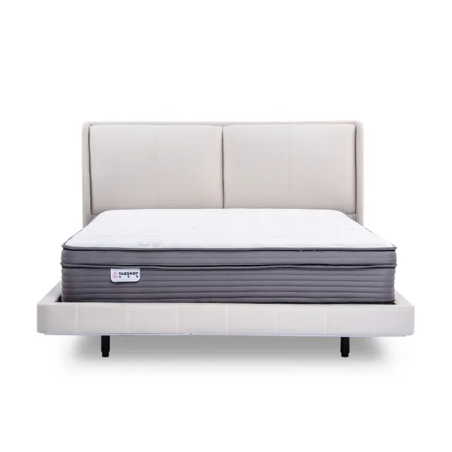 【Taoshop 淘家舖】歐規標準雙人床｜ 台灣製銀離子抗菌床墊 - PB0002(銀離子抗菌床墊歐規標準雙人床)