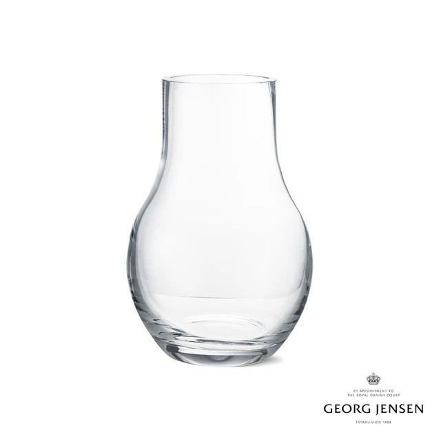 【Georg Jensen 官方旗艦店】CAFU 花瓶 中(透明玻璃)