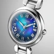 【CITIZEN 星辰】千彩之海限定款女士鈦金屬電波光動能時尚腕錶 29mm(ES9460-61L)