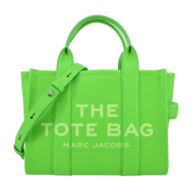 MARC JACOBS 馬克賈伯 THE LEATHER MINI TOTE 皮革兩用托特包(迷你/蘋果綠)