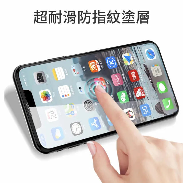 【i-mage】iPhone15/14/13/12/Pro/Plus/Pro Max 除塵艙秒貼零失誤 滿版2.5D 鋼化膜玻璃保護貼(耐滑防指紋)
