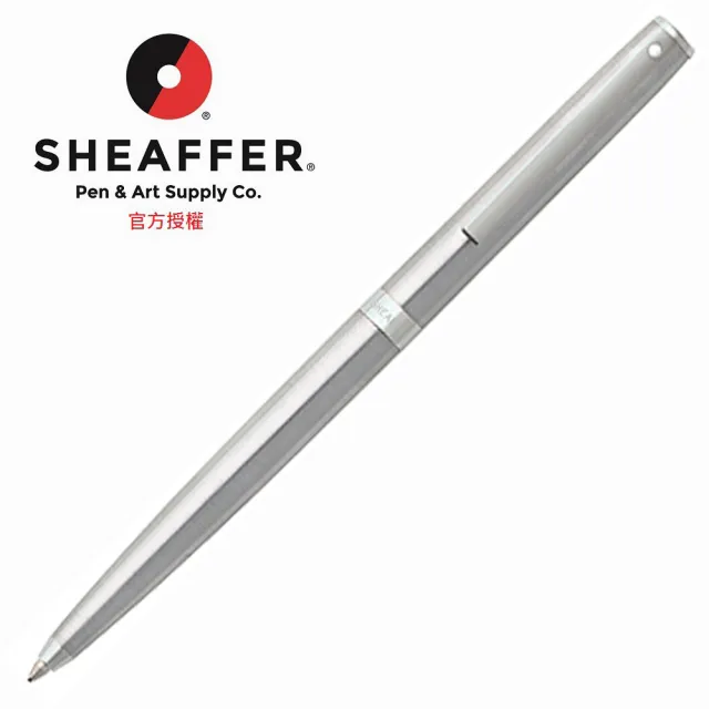 【SHEAFFER】9472 戰斧系列 銀桿銀夾 原子筆(E2947251)