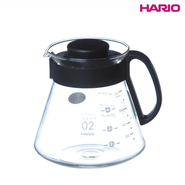 【HARIO】V60耐熱咖啡壺600ml(XVD-60B)