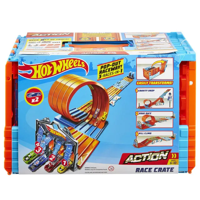 【Hot Wheels 風火輪】創建軌道工具箱(附2台車)