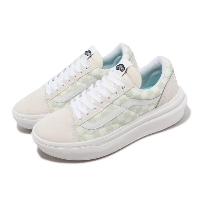 VANS 滑板鞋 Wayvee 男鞋 白 綠 皮革 拼接 半