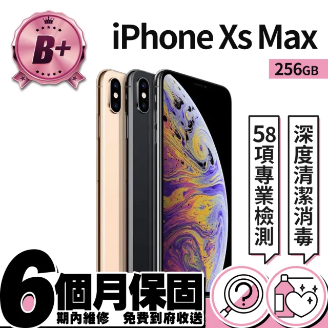 Apple】B 級福利品iPhone XS Max 256G(6.5吋) - momo購物網- 好評推薦