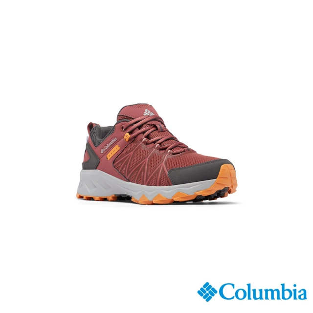Columbia 哥倫比亞 女款-PEAKFREAK™Outdry防水健走鞋-甜菜根紅(UBL59530IU/HF)