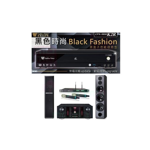 【金嗓】CPX-900 K2R+FNSD A-480N+ACT-8299PRO++TDF M6(4TB點歌機+擴大機+無線麥克風+喇叭)