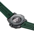 【LUMINOX 雷明時】Master Carbon SEAL Automa-45mmtic 海豹部隊自動機械錶 瑞士錶(競速綠45mm / 3877)