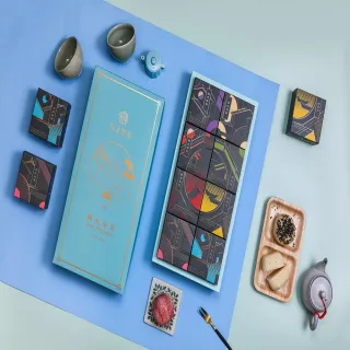 【和生御品】蘇式拼圖8入禮盒(宮廷茶點 傳統點心 下午茶)_年菜 年節禮盒