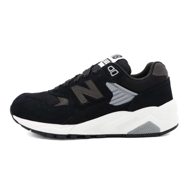 NEW BALANCE 580 NB580 黑灰 麂皮 復古 運動 休閒鞋 男女款(MT580ED2)