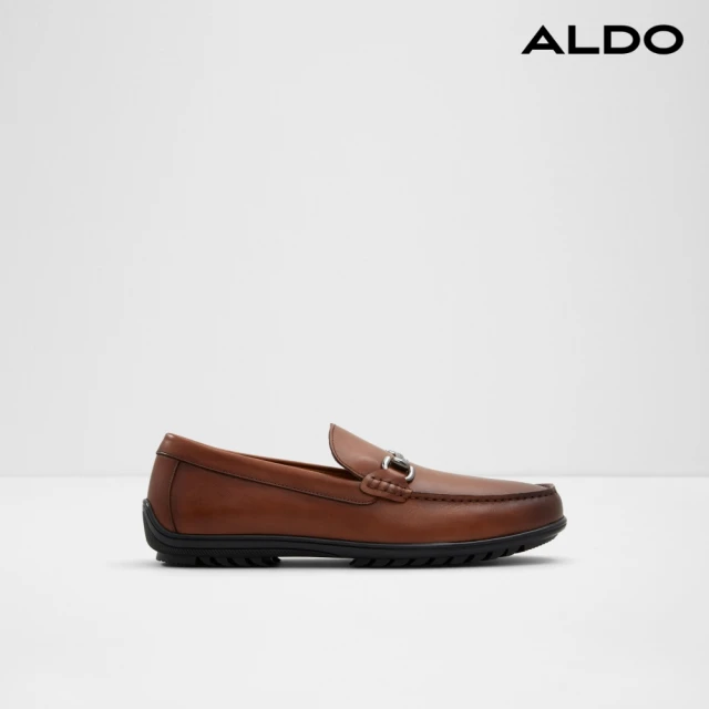 ALDOALDO EVOKE-經典馬銜釦飾樂福鞋(棕色)