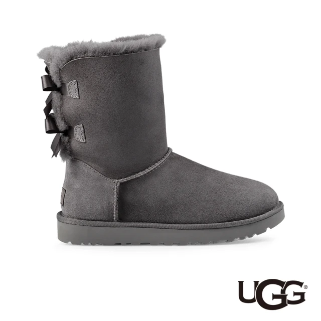 UGG 女鞋/靴子/女靴/雪靴/Bailey Bow II(灰色-UG1016225GREY)