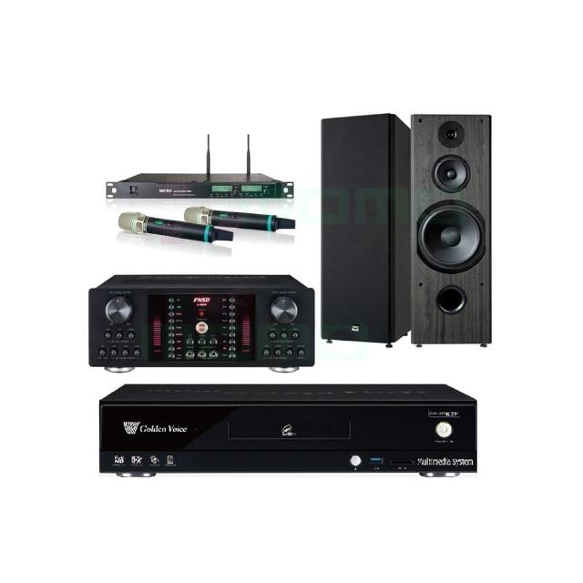 【金嗓】CPX-900 K2F+FNSD A-480N+ACT-8299PRO++OK-901B(4TB點歌機+擴大機+無線麥克風+喇叭)