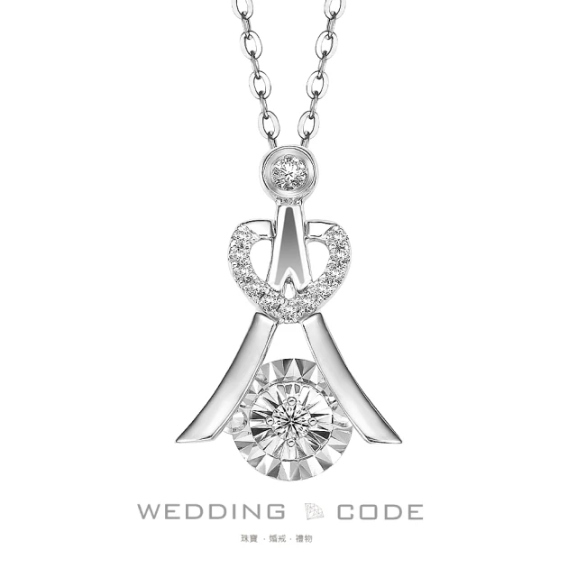 WEDDING CODE 14K金 鑽石項鍊 N03LD01