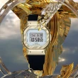 【CASIO 卡西歐】G-SHOCK 優雅精緻極簡 淺金黃色 經典方型電子錶 GM-S5600BC-1_38.4mm