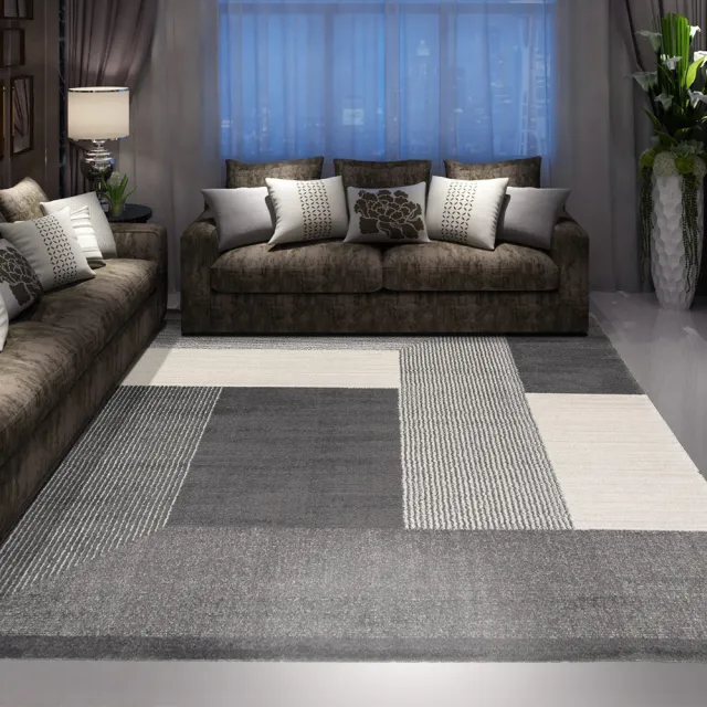 【范登伯格】比利時 FJORD極簡風地毯-迴格(80x150cm)