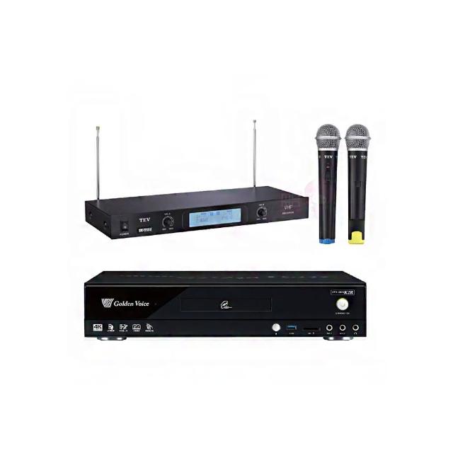 【金嗓】CPX-900 K2R+TEV TR-9688(4TB電腦伴唱機+無線麥克風)