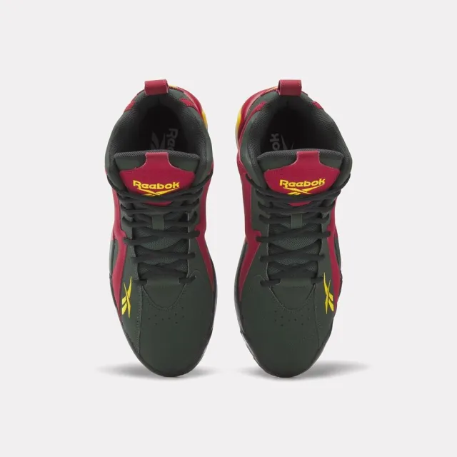 【REEBOK】Hurrikaze II 男 籃球鞋 運動 球鞋 Shawn Kemp 綠紅黃(100033880)