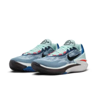 【NIKE 耐吉】籃球鞋 男鞋 運動鞋 包覆 緩震 NIKE AIR ZOOM G.T. CUT 2 EP 藍綠 DJ6013-404