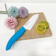 【KYOCERA 京瓷】日本京瓷 抗菌多功能精密陶瓷刀 料理刀 廚房刀-14cm(藍色)