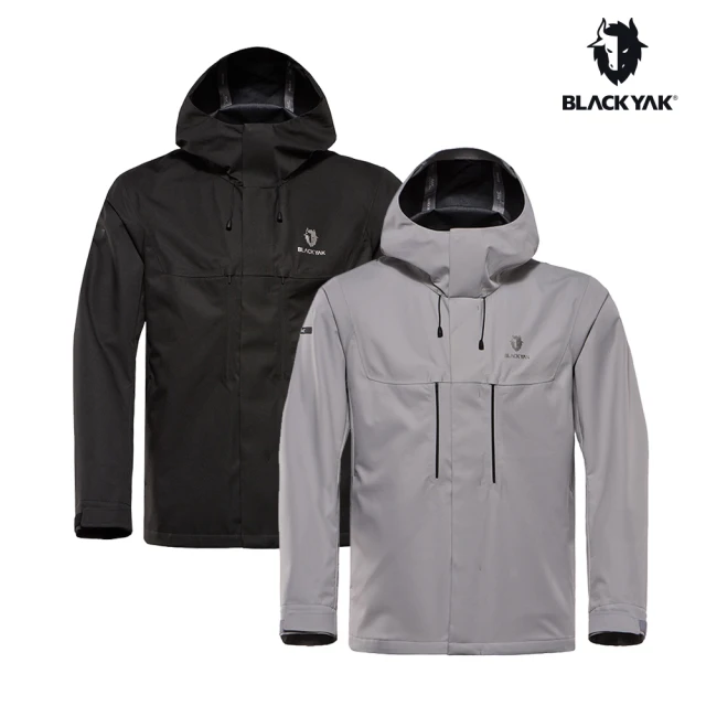 【BLACK YAK】男 WINDTAKER 3IN1防風保暖外套[黑色/銀灰]BYCB2MJ102(韓國 防水 防風 機能 秋冬 外套)