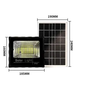 【伊德萊斯】150W 太陽能感應燈 工業太陽能照明燈(戶外太陽能路燈 遙控光控感應 免佈線 免安裝 防水防雷)