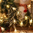 【北熊の天空】雪花+聖誕樹燈串 300cm 佈置燈串聖誕裝飾燈飾(聖誕燈 氣氛燈 串燈 聖誕節 聖誕佈置)