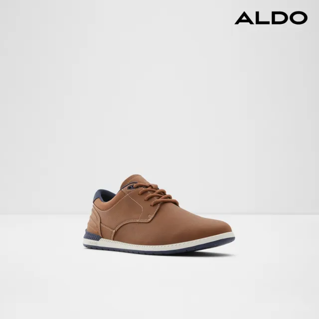 【ALDO】DINBRENN-時尚綁帶休閒鞋-男鞋(棕色)