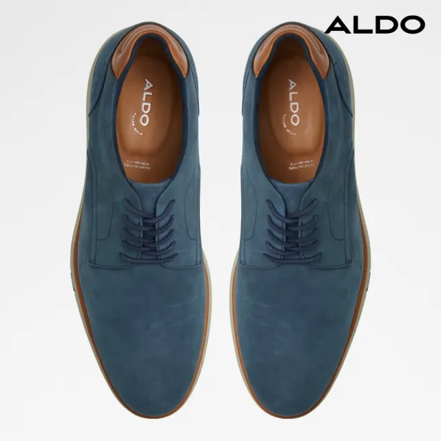 【ALDO】SENECA-流行撞色時尚綁帶休閒鞋-男鞋(藍色)