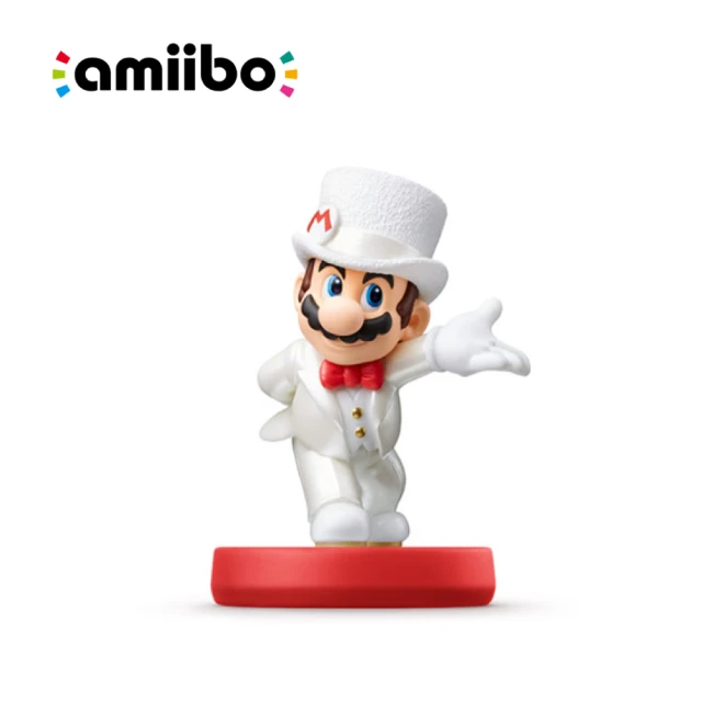 Nintendo 任天堂Nintendo 任天堂 Switch amiibo 公仔 瑪利歐 新郎造型(超級瑪利歐系列)
