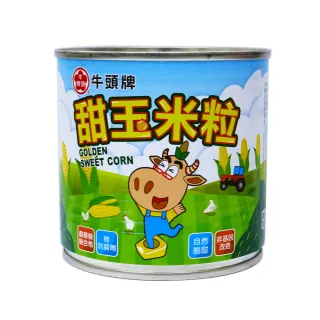 【Bull head牛頭牌】甜玉米粒易開罐340g